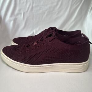 Sofft Sneakers Women's 9 Somers Knit Sneakers Maroon Burgundy Sporty Casual